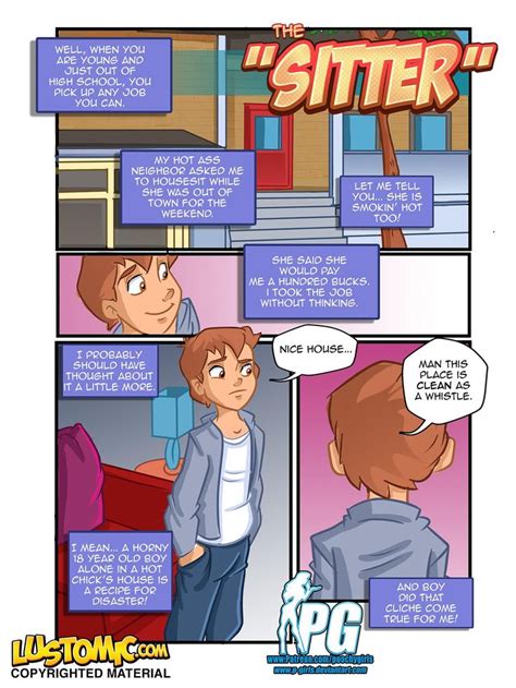 the babysitter porn comic